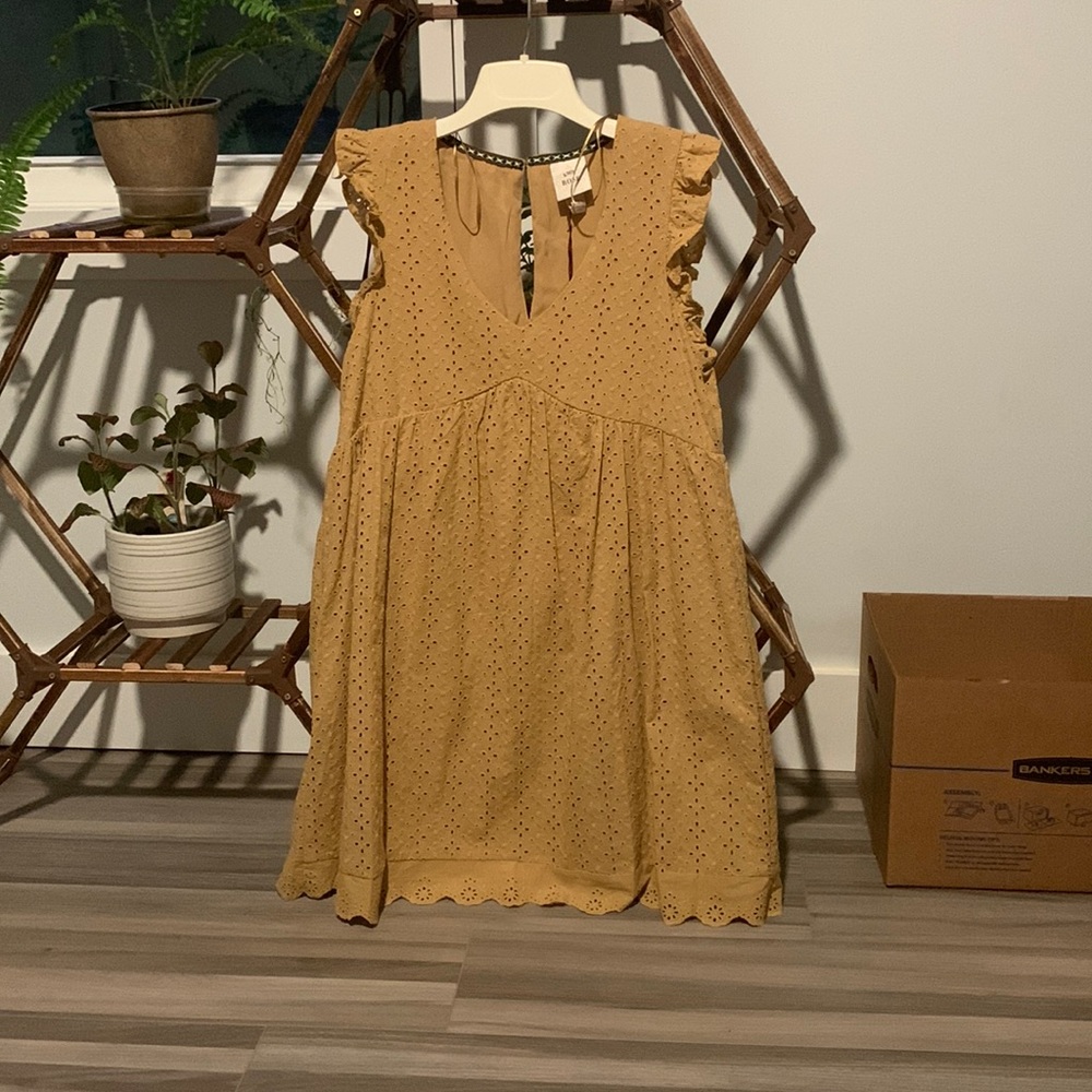 Knox rose yellow dress